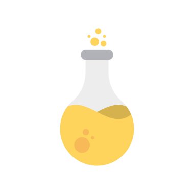 deney şişesi laboratuvar vektör çizim 