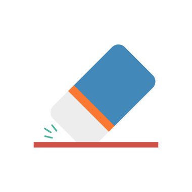 silgi kauçuk kaldır vektör çizim 