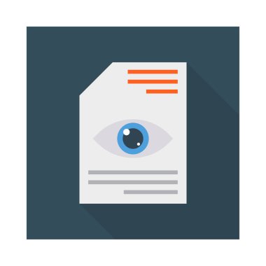 görünüm dosyası belge vektör çizim 