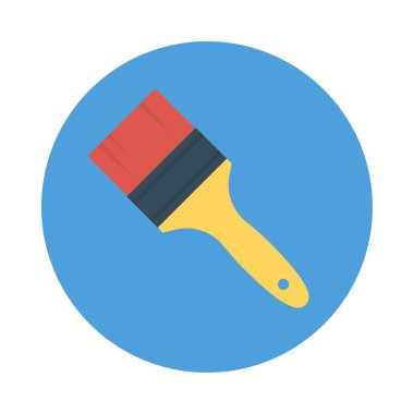 fırça rengi boya vektör çizim 