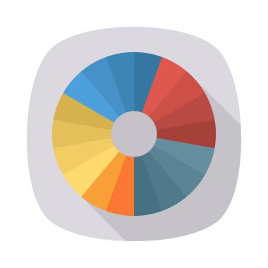 Pano proje belge vektör çizim 