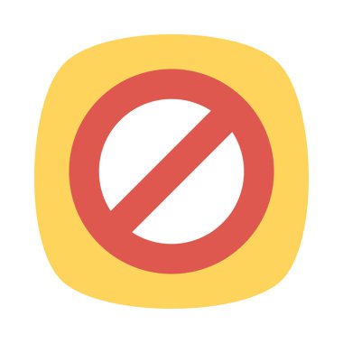 vektör çizim blok dur yasaklandı 