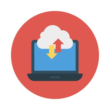 Web tasarım için renk simgesi. Vektör çizim 