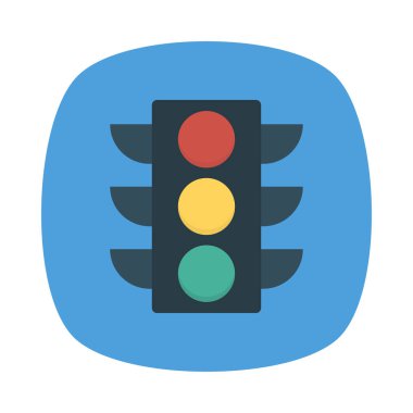 sinyal trafik ışığı vektör çizim 