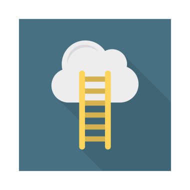 kariyer başarı merdiveni vektör çizim 