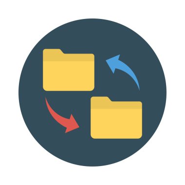 Web tasarım için renk simgesi. Vektör çizim 