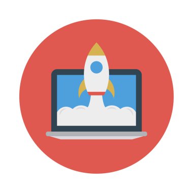 Web tasarım için renk simgesi. Vektör çizim 