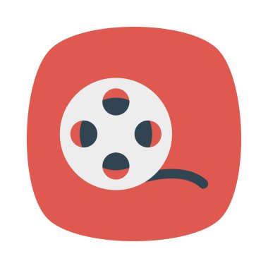 reel kamera film vektör çizim 