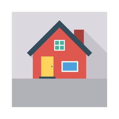 ev ev daire vektör çizim 