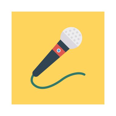 hoparlör mikrofon ses vektör çizim 