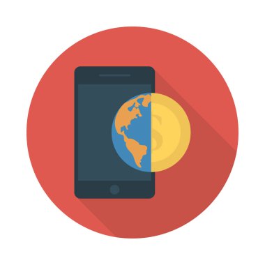 Web tasarım için renk simgesi. Vektör çizim 