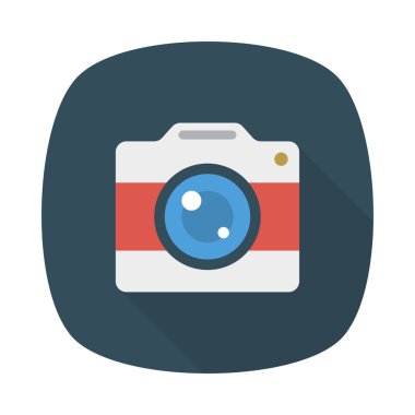 Kamera yakalama fotoğraf vektör çizim 