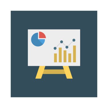 Web tasarım için renk simgesi. Vektör çizim 