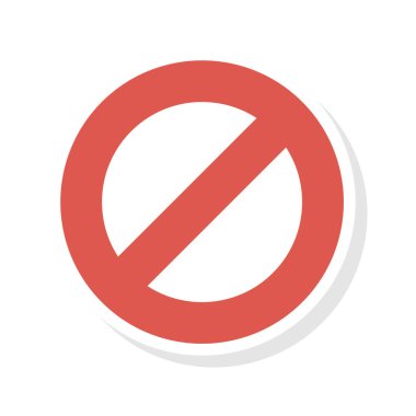 vektör çizim blok dur yasaklandı 