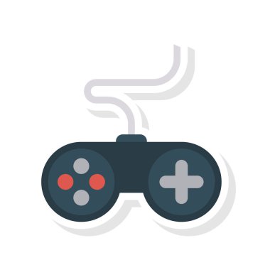 oyun joystick konsol vektör çizim 