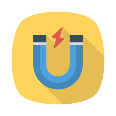 Mıknatıs çekmek güç vektör çizim 