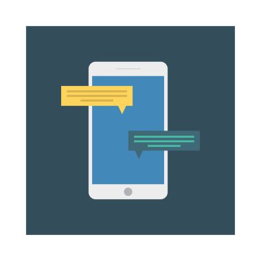 sohbet coversation kabarcık vektör çizim 