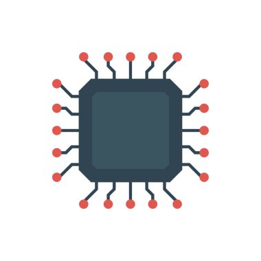 Web tasarım için renk simgesi. Vektör çizim 