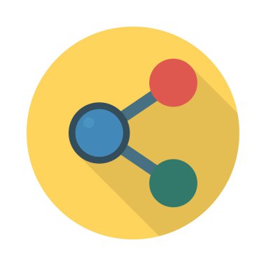 Web tasarım için renk simgesi. Vektör çizim 