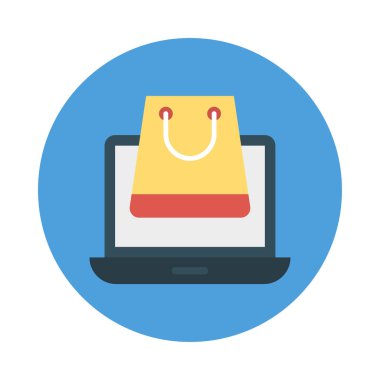 Web tasarım için renk simgesi. Vektör çizim 