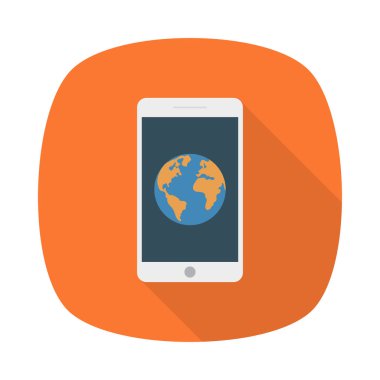 tarayıcı dünya telefon vektör çizim 