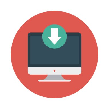 Web tasarım için renk simgesi. Vektör çizim 