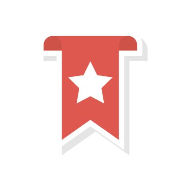 yer işareti etiket oynadı vektör çizim 