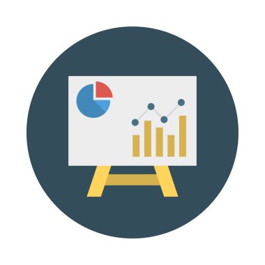 Web tasarım için renk simgesi. Vektör çizim 