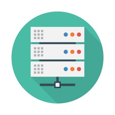 Web tasarım için renk simgesi. Vektör çizim 