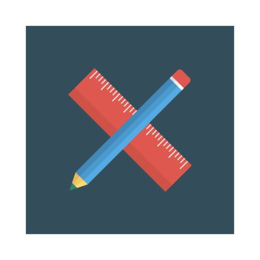 Web tasarım için renk simgesi. Vektör çizim 