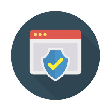 Web tasarım için renk simgesi. Vektör çizim 