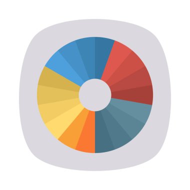 Pantone renk renk örneği vektör çizim 