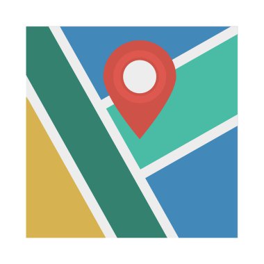 Web tasarım için renk simgesi. Vektör çizim 