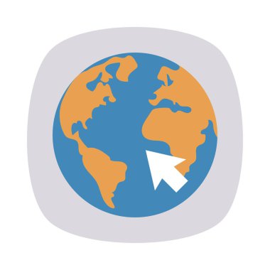 tarayıcı Internet online vektör çizim 