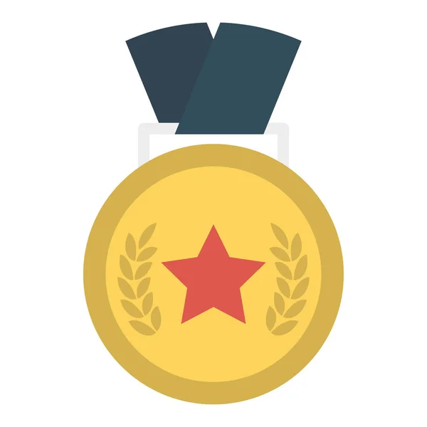 Medal Award Prize Vector Illustration — Stock Vector