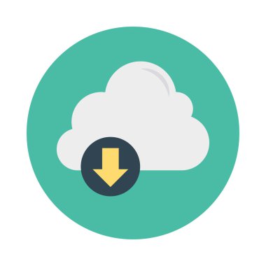 Web tasarım için renk simgesi. Vektör çizim 