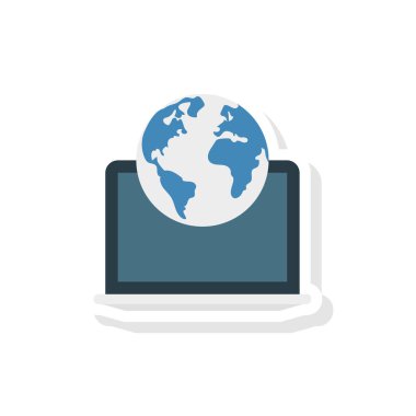 tarayıcı Internet dünya vektör çizim 