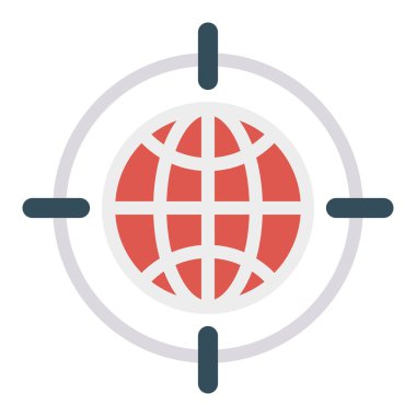 Web tasarım için renk simgesi. Vektör çizim 