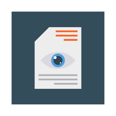 görünüm dosyası belge vektör çizim 