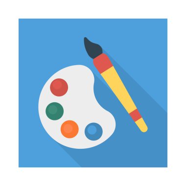 palet renk sanat vektör çizim 