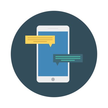 Web tasarım için renk simgesi. Vektör çizim 