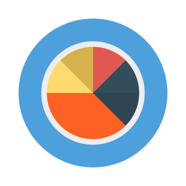 Web tasarım için renk simgesi. Vektör çizim 