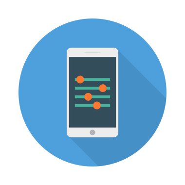 Web tasarım için renk simgesi. Vektör çizim 