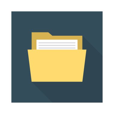 Arşiv klasörü dizin vektör çizim  