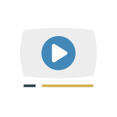 Web tasarım için renk simgesi. Vektör çizim 