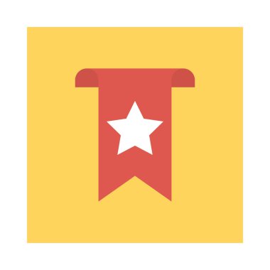 yer işareti etiket oynadı vektör çizim 