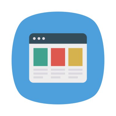 tarayıcı web sayfası Internet vektör çizim 
