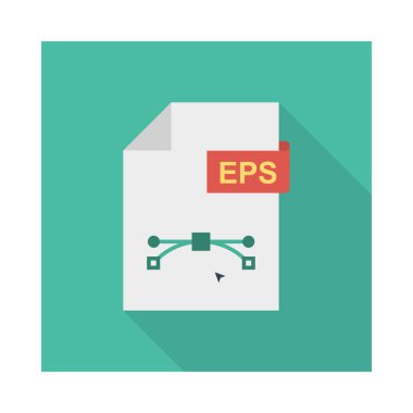 Dosya biçimi vektör illüstrasyonu 