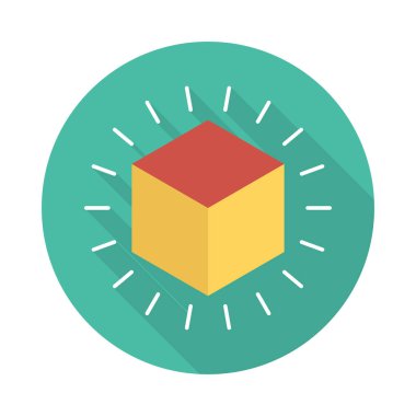 Web tasarım için renk simgesi. Vektör çizim 