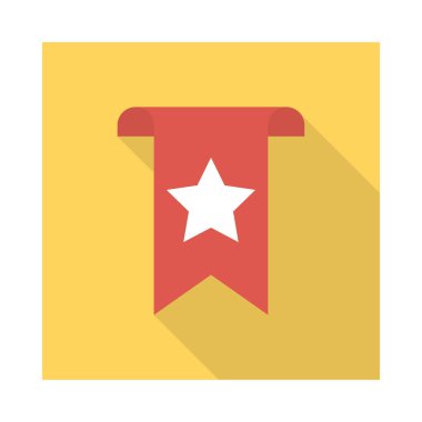 yer işareti etiket oynadı vektör çizim 